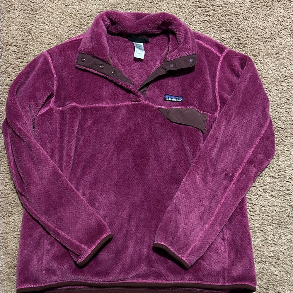 Patagonia Purple Fleece Pullover